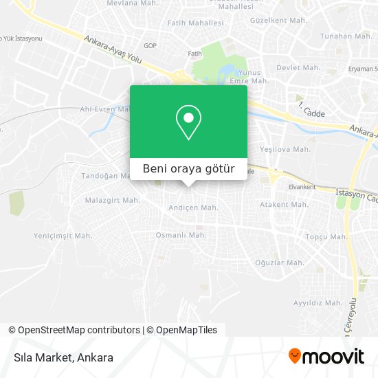Sıla Market harita