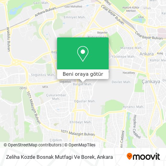 Zeliha Kozde Bosnak Mutfagi Ve Borek harita