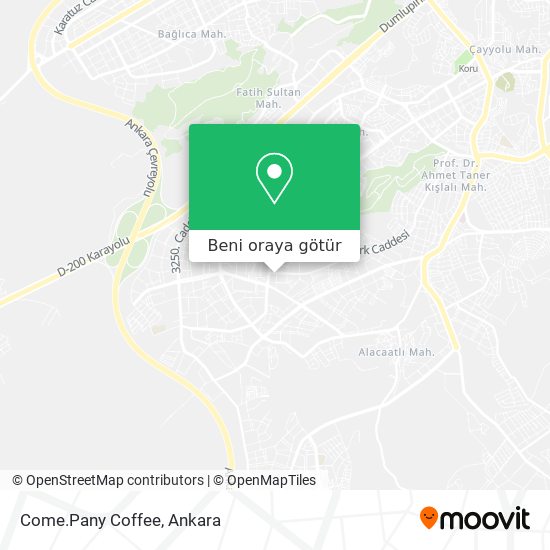 Come.Pany Coffee harita