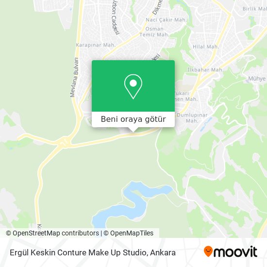 Ergül Keskin Conture Make Up Studio harita