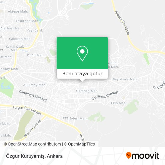 Özgür Kuruyemiş harita