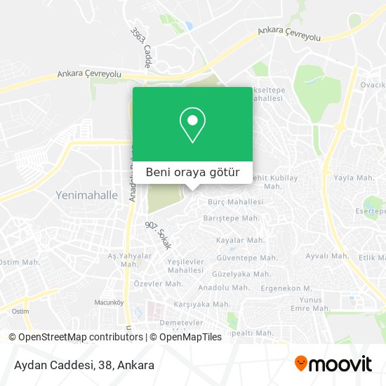 Aydan Caddesi, 38 harita