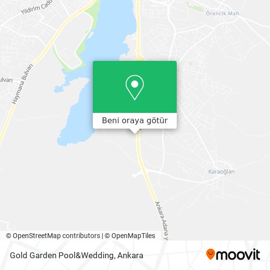 Gold Garden Pool&Wedding harita
