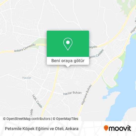Petsmile Köpek Eğitimi ve Oteli harita