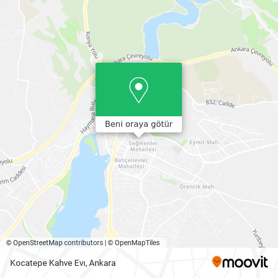 Kocatepe Kahve Evı harita