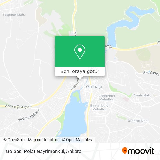 Gölbasi Polat Gayrimenkul harita