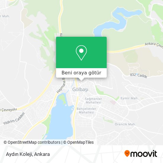 Aydın Koleji harita