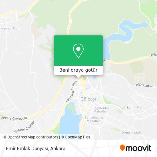 Emir Emlak Dünyası harita