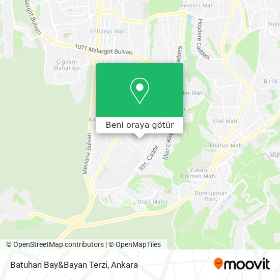 Batuhan Bay&Bayan Terzi harita