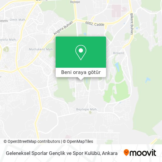 Geleneksel Sporlar Gençlik ve Spor Kulübü harita