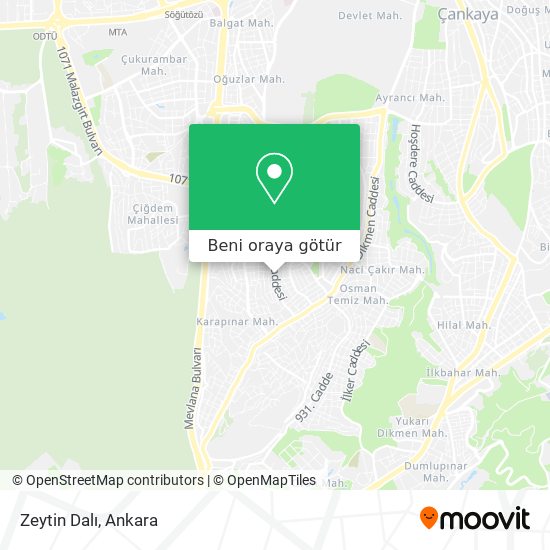 Zeytin Dalı harita