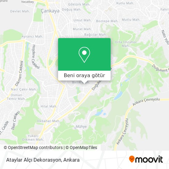 Ataylar Alçı Dekorasyon harita
