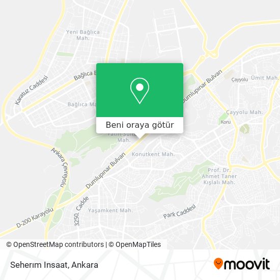 Seherım Insaat harita