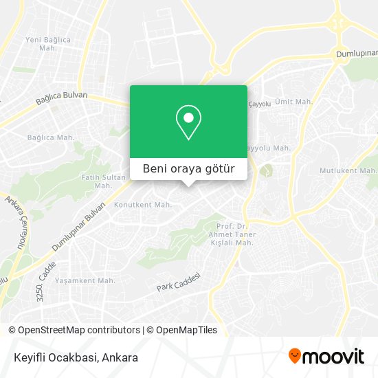 Keyifli Ocakbasi harita