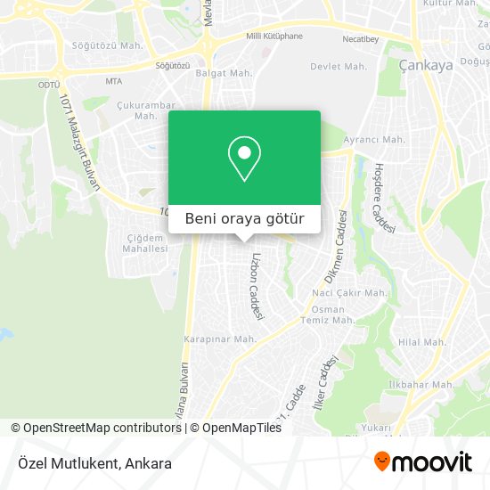 Özel Mutlukent harita