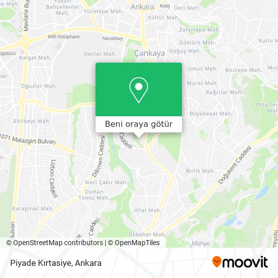 Piyade Kırtasiye harita
