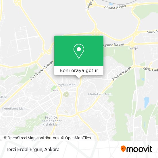 Terzi Erdal Ergün harita