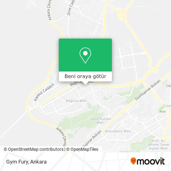 Gym Fury harita
