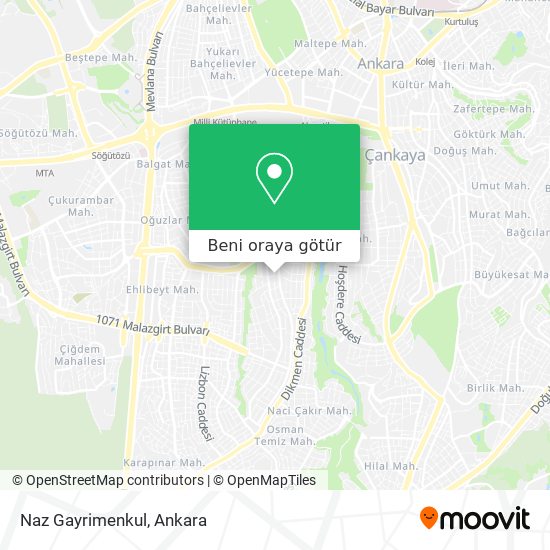 Naz Gayrimenkul harita
