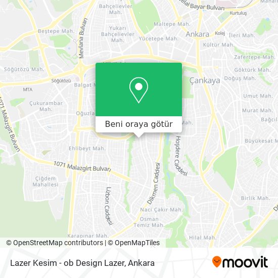 Lazer Kesim - ob Design Lazer harita