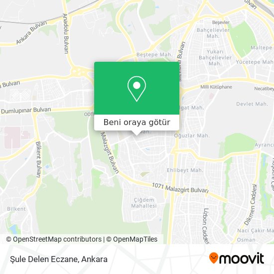 Şule Delen Eczane harita