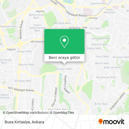 Buse Kırtasiye harita