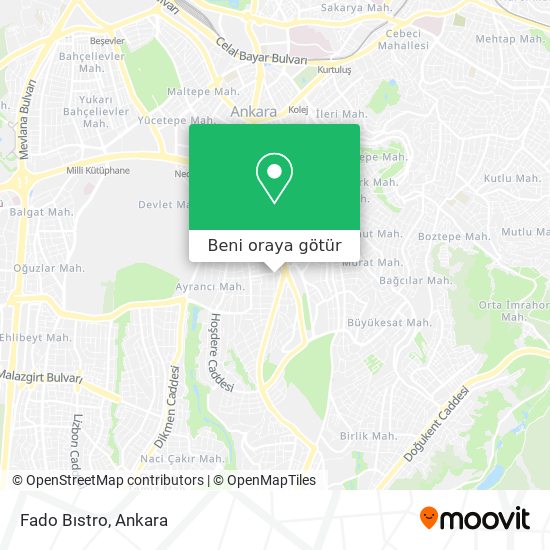 Fado Bıstro harita