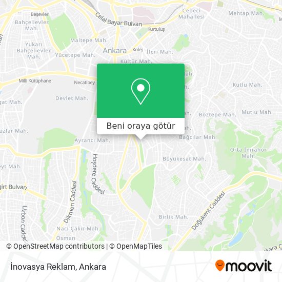 İnovasya Reklam harita
