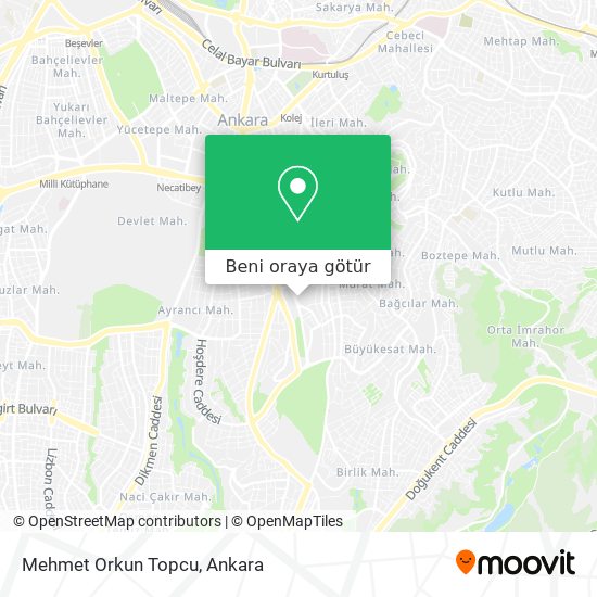 Mehmet Orkun Topcu harita