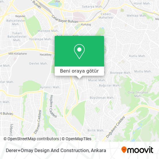 Derer+Omay Design And Construction harita