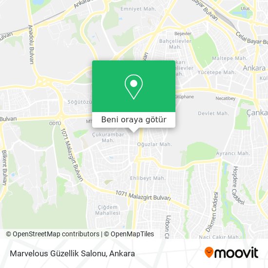 Marvelous Güzellik Salonu harita