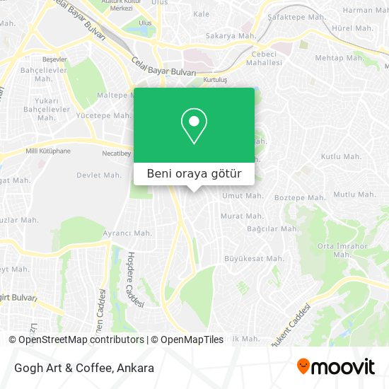 Gogh Art & Coffee harita