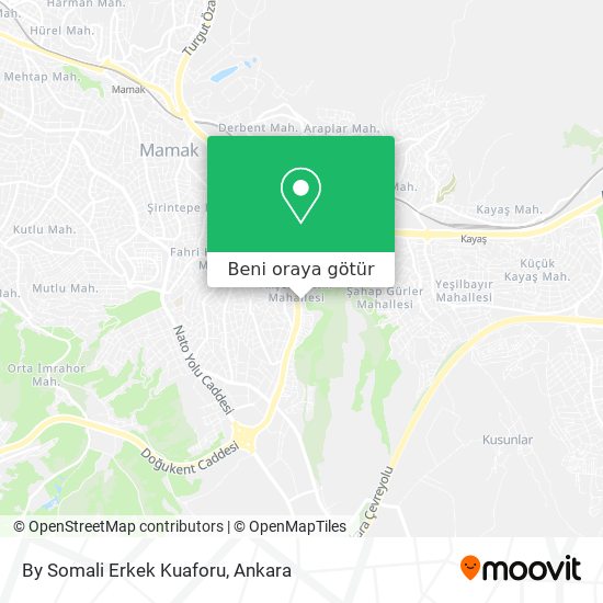 By Somali Erkek Kuaforu harita