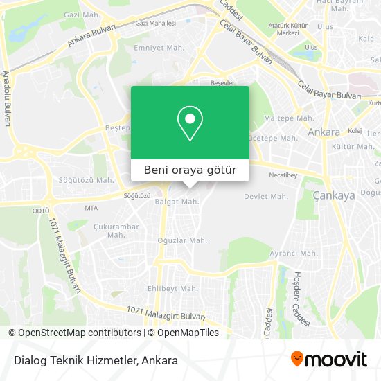 Dialog Teknik Hizmetler harita
