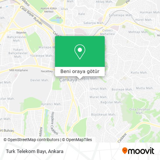 Turk Telekom Bayı harita