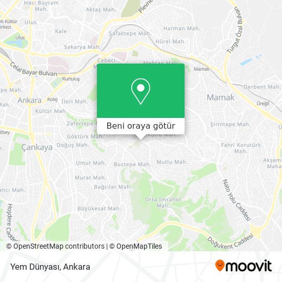 Yem Dünyası harita