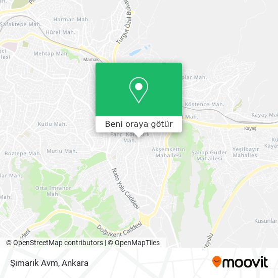 Şımarık Avm harita