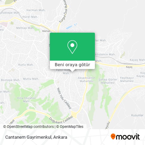 Cantanem Gayrimenkul harita