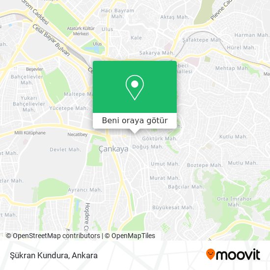Şükran Kundura harita