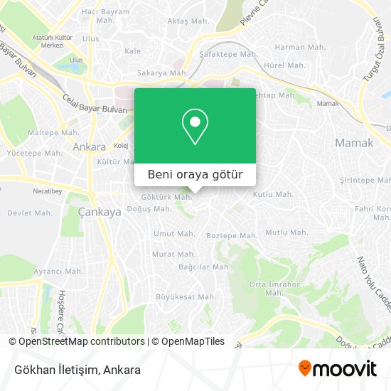 Gökhan İletişim harita