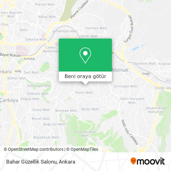 Bahar Güzellik Salonu harita