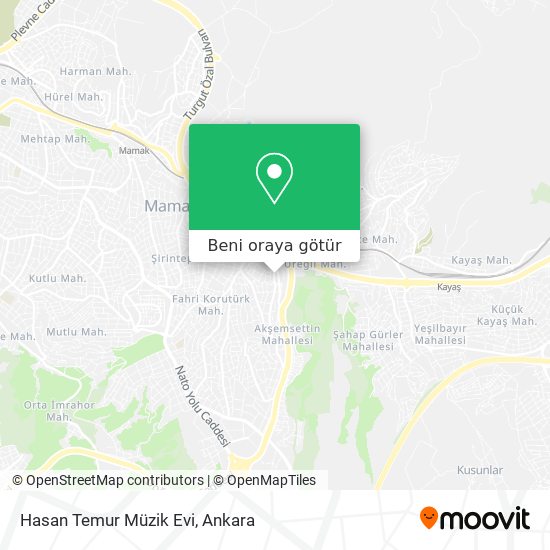 Hasan Temur Müzik Evi harita