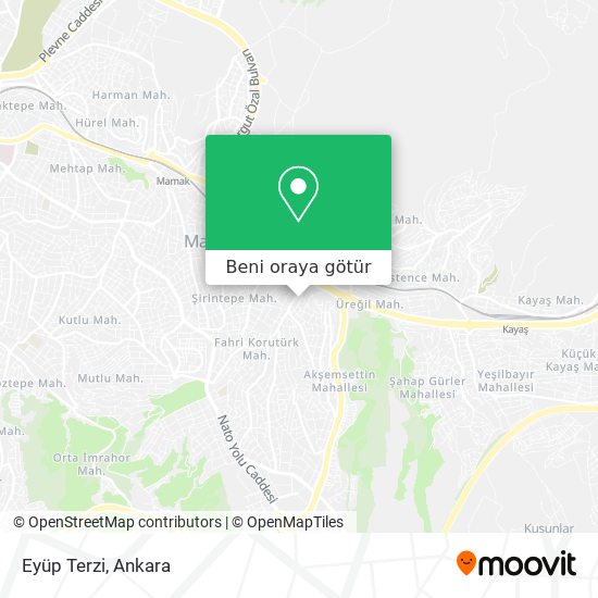 Eyüp Terzi harita