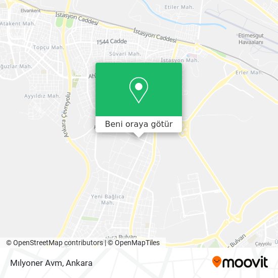 Mılyoner Avm harita