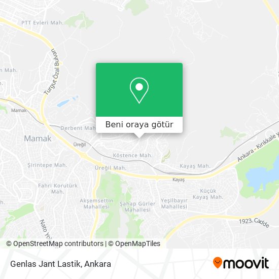 Genlas Jant Lastik harita