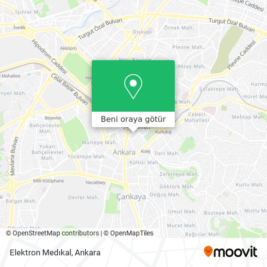 Elektron Medıkal harita
