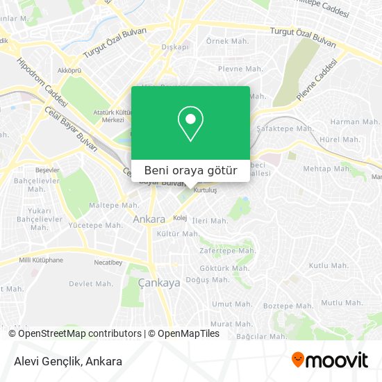 Alevi Gençlik harita