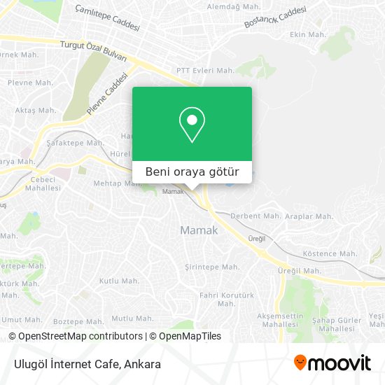 Ulugöl İnternet Cafe harita