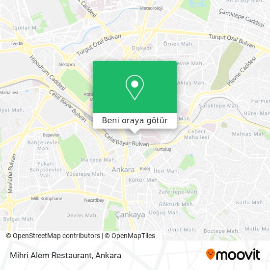 Mihri Alem Restaurant harita