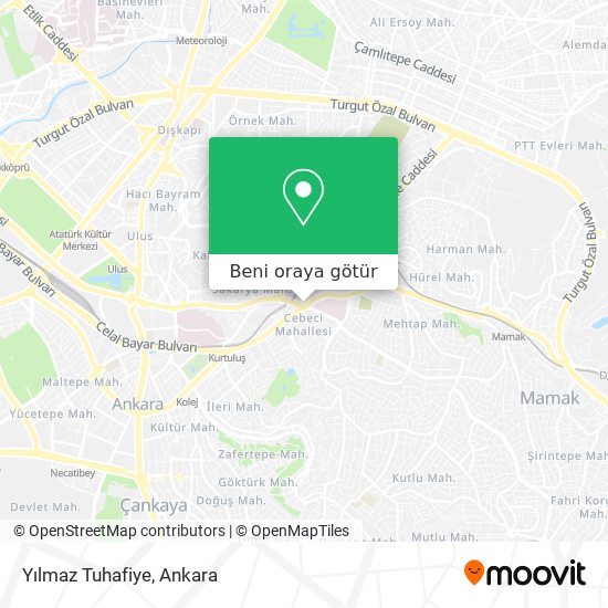 Yılmaz Tuhafiye harita
